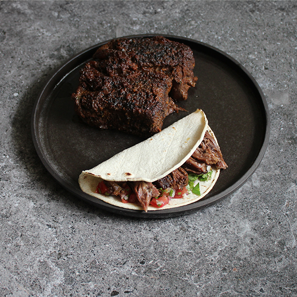 Pulled beef tacos